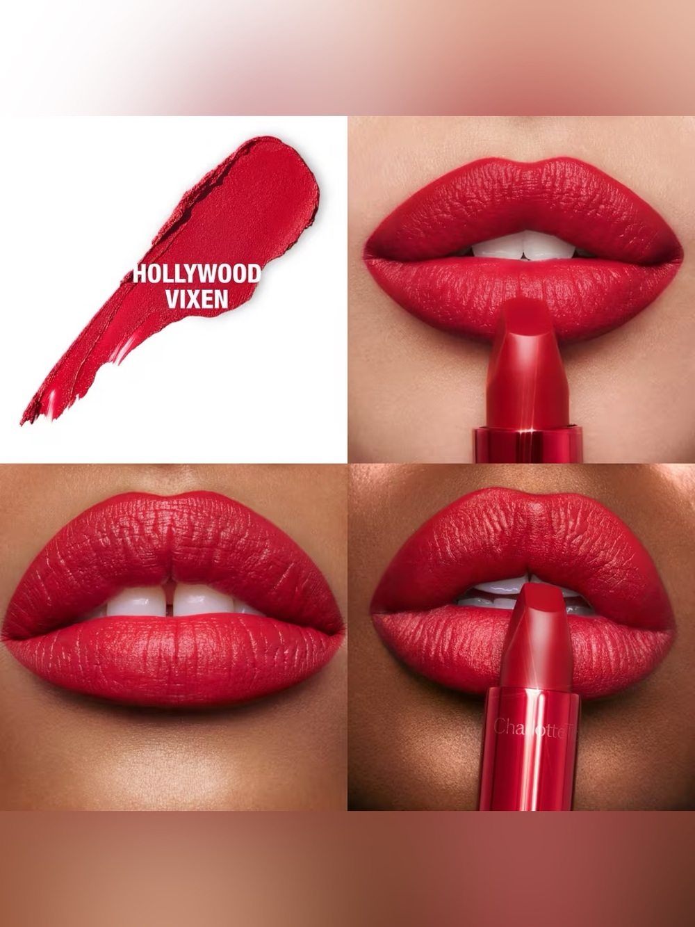 Charlotte Tilbury Hollywood Vixen Matte Revolution Hydrating Lipstick- cool tone